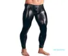 Herren-Lacklederhose, Reißverschluss, Ausbuchtungsbeutel, eng, glänzend, Leggings, Hose, Unterwäsche, Clubwear, Party, sexy Trikot, Kostüme, XM016154869