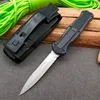 Black 3310 INFIDL OTF AUTO Knife 3.858" D2 Steel Blade,6061 aluminum Handles,Outdoor Tactical Knvies EDC Pocket Tools BM 4600 3400 3300 C07 A017