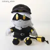 Fyllda plyschdjur Heta 25 cm morddroner Plush Toys Söt robot N Plush Doll Uzi Toys Cartoon Animation Character Plushie Toy Soft Kids Toys L240322