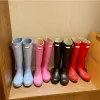 Boots 2022 Summer and Autumn Fashion Brand Season Shoes Women's Knight Boots Water Shoes Medium and High Tube Outer Wear Rain Boots
