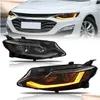 Zespół światła samochodowego dla Chevrolet Malibu XL 20 19-20 22 LED Refront Upgrade Dynamic Turning Sygnał Lampa Dostawa Automobile MOT OT3UB