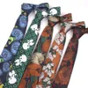 Jacquard Floral Men Women Classic Suits Mens Ties Casual Neck Tie Fashion Skinny Slitte For Wedding Party DIY