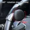 Update Wheel Silicon Power Steering Handle Ball Booster Strengthener Auto Spinner Knob