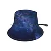 Berretti Galaxy Berretti Cappello lavorato a maglia Astronomia Astrale Cosmo Universo Spazio Semplice trama astratta Stelle Via Lattea Cielo stellato