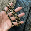 Moda WOC Projektantka torebka torebka cc Bestseller Mens Crossbody nawet torby luksusowe skórzane sprzęgło Caviar Tote Łańcuchowe sieć