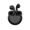 2024 New Pro 6 TWS Wireless Headphones with Mic Fone Bluetooth In Ear Earphones Sport Earbuds Running Pro6 Headset For Android IOS Tablet Dropshipping