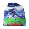 Berretti Captain Tsubasa Bonnet Cappelli Moda Cappello lavorato a maglia per donna Uomo Caldo inverno Anime Boy Football Motion Skullies Berretti Berretti