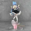 Figury zabawek akcji Alpha Omega anime Re Zero Rozpoczynanie życia w innym świecie seksowna dziewczyna rem cat ucha. 1/8 PVC Figury Figury Model zabawek 240322