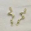 Arrival 35x11mm 100pcs Zinc Alloy Geometry Connectors For Handmade NecklaceEarrings DIY Parts Jewelry Findings Components 240309