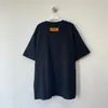 Herren Plus Tees Polos Rundes T-Shirt in Übergröße mit besticktem und bedrucktem Halsausschnitt im Polar-Stil für Sommerkleidung mit reiner Street-Baumwolle Hthu