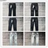 Lila Jeans Designer Männer für Frauen Hosen Marke Sommer Loch Neue Stil Stickerei Selbstkultivierung und kleine Füße Mode {Kategorie}