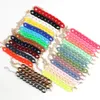 Fishsheep colorido acrílico grosso corrente pulseiras para homens mulheres boêmio multi cor resina link pulseiras moda jóias 240321