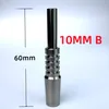 DHL-freie 10-mm-Titan-Spitzen, Titan-Nagel-Außengelenk, Micro-NC-Kit, umgekehrte Nägel, Länge 40 mm, Ti-Nagelspitzen