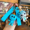 Rick and Morti Dolls Keychains Cartoon Anime Figures Keyrings Fashion Cute Car Bags Pendant Key Holders Kids Birthday Gift