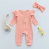 Baby Knit Rompers Baby Boys Jumpsuit Band Automne Baby Girls Vêtements pour les costumes de né pour enfants Sauthotes Infant Vêtements 240319