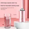 Autres appareils Irrigateur oral électrique jet d'eau dentaire portable machine de nettoyage buccal blanchiment et nettoyage des dents 220ML 3 modes IPX7 usage domestique H240322