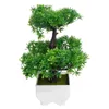 Decoratieve bloemen Kunstmatige potplanten Imitatie Decoratie Geïmiteerde Bonsai Mini Hars Gesimuleerde planten