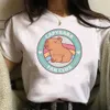 Dames T-shirt Capibara T-shirt Dames Y2K Anime Top Girl Designer Anime Fun Kostuum 240322