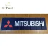 Accessories 130GSM 150D Material Mitsubishi Car Banner 1.5ft*5ft (45*150cm) Size for Home Flag Indoor Outdoor Decor yhx052