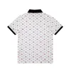 2024 Heren Polo Zomer Shirt Merk Kleding Katoen Korte Mouw Business Casual Gestreept Designer Homme Camisa Ademend M-3XL #447