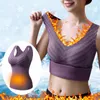 Camisoles Tanks Damen Thermo-Fleece-gefütterte Unterwäsche Tops Spaghettiträger für Frauen Spitze Baumwolle Schlaf