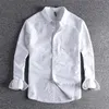 Veste de chemise minimaliste de base pour hommes, veste en pur coton lavé, Oxford militaire léger, chemises de travail décontractées de Style Safari, hauts pour hommes 240308