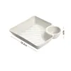 Plates Tableware Dinnerware Fruit Plate Square Kitchen Accessories Serving Creative Tray Japanese Household Sushi Dish