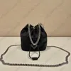 Nylon-Beuteltasche, Spiegelqualität, Designer-Damen-Designer-Nylon-Handtasche, Mini-Tragetasche, kleine Luxusartikel, lange Kette, Schulter-Crossbody-Taschen, Geldbörsen, passende Box