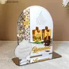 カレンダー2024ラマダンカレンダーの装飾Eid al Fitr Mubarak Adver Calendar Home Decoration Creative Diy Ramadan Party Supplies Y240322