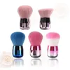 新しい1PCS Profials Nails Art Mushroom Brush Round Paint Paint Gel Dust Cleaning Make Up Brush Manicure Accories Tools X7ZD＃