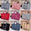 Bolsas de cartas Beach Luxo CC Totes Bolsa Fashion Canvas Bag Womens Ladies Brand Ch Bolsas de designer bordadas