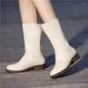 Boots BlxqpyT Zapatos de Mujer 2024 Kvinnor Comfort Zipper Plush Short Female Leisure Plus Size 44 798