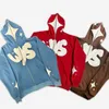 100% Cotton Puffcreen Printing Streetwear Full Zip Up Hoodie Manufacturers Zipup Hoodies Custom Heavyweight