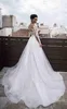 Beach Short Wedding Dresses With Detachable Skirt 3/4 Long Sleeve Lace Bridal Gowns Boho Wedding Dress Vestidos De Novia