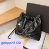 Borsa americana di fascia alta Borsa tote in pelle cerata con olio Catena di grande capacità Shopping con motivo a diamante Rqkug