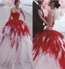 MAMAD 웨딩 드레스 신부 가운 해변 주름 혼합 컬러 흰색 빨간색 알린 보헤미안 중동 두바이 연인 6778727