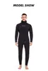 5MM SCR Neoprene Wetsuit Men Tops Pants Diving Suit Equipment Underwater Fishing Spearfishing Kitesurf Swimwear 240321