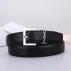 Ceinture Triumph en cuir véritable de styliste, boucle lisse pour hommes et femmes, largeur en cuir de vache véritable en option, de haute qualité avec boîte, sans boîte