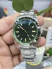 JF Watches 40mm R116400 Green Dial 904L Rostfritt stål Cal.3131 Rörelse Mekanisk automatisk herrklocka Män armbandsur