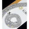bracelet de tennis design bracelets de luxe bijoux moissanite hommes bracelet de tennis en argent glacé chaîne bijoux de mode pour les femmes fête
