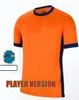 2024 Holandia Memphis Soccer Holland Club Jersey Jong Virgil Dumfries Bergvijn koszulka Klaassen Blind de Ligt Men Wersja gracza