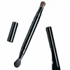 1 pièces pinceau de maquillage Portable à Double extrémité cosmétique nez ombre fard à paupières H beauté maquillage brosse outils 70X8 #