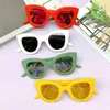 Lunettes de soleil mode enfants carré surdimensionné cadre lunettes de soleil enfants garçon filles lunettes d'extérieur bonbons couleur nuances UV400 lunettes