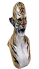 Scary Tiger Animal Mask Halloween Carnival Night Club Masquerade Headgear Masks Classic Performance Cosplay Costume Props 2207192542725