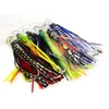 6st Fishing Trolling Lures för Marlin Tuna Mahi bläckfisk bläckfisk kjol bete 65 tum silikon högt kolstål stora fiskar 240313