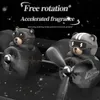 Car Air Freshener Bear Pilot Automotive Air Freshener perfume Diffuser Air Outlet Decoration Propeller perfume Deodorant Indoor Flavor Products 24323