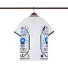 Designer Fashion T-shirt Hawaii Lettre florale Imprimer Chemises de plage Designer pour hommes Chemise de bowling en soie Casual Hommes Été À manches courtes Lâche Asie Taille M-3XL # AAS30