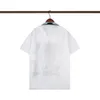 Парижская мужская футболка Европа Франция Роскошный алфавит с графическим принтом логотипа Модная мужская хип-хоп Свободная футболка с коротким рукавом Женская повседневная хлопковая футболка Поло # 45