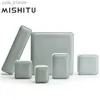 Jewelry Boxes MISHITU Premium Design Ice Blue Series Jewelry Box Ring Box Necklace Earring Gift Box Packaging Box L240323