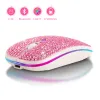 Batteries Rechargeable Mute Diamondstudded Bluetooth Dual Mode Mouse Colorful Luminous Wireless Bluetooth +2.4g Mouse